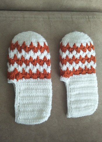 Beyaz ve Kahverengi Kız Patiği - Görsel 2