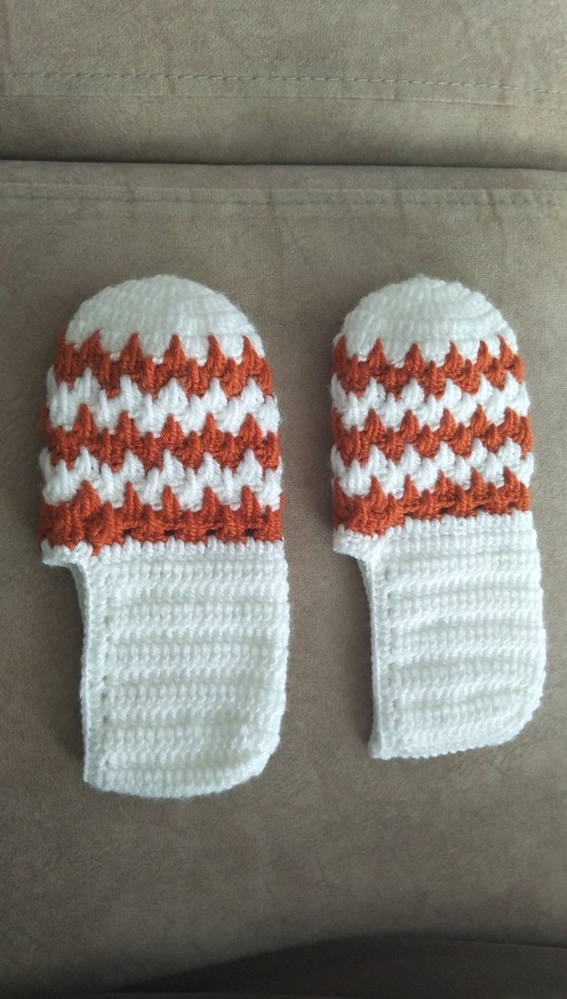 Beyaz ve Kahverengi Kız Patiği - Görsel 2