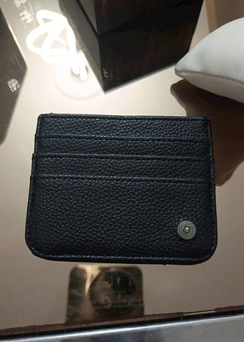 Diğer Siyah Minimalist erkek Cüzdan