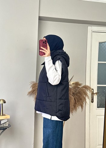 Lacivert Renk Şişme Yelek - Görsel 4