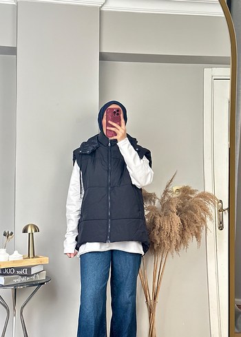 Lacivert Renk Şişme Yelek - Görsel 3