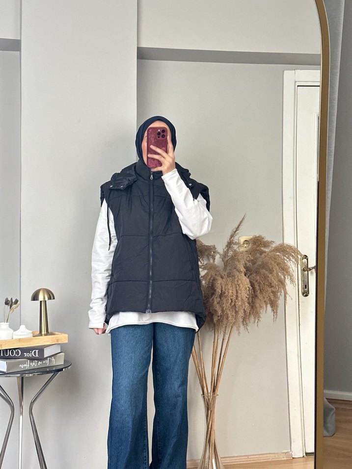 Lacivert Renk Şişme Yelek - Görsel 2