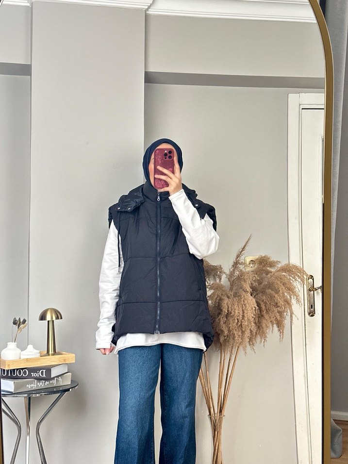 Lacivert Renk Şişme Yelek - Görsel 3