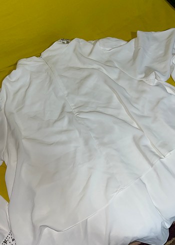 Beyaz tasli tunik - Görsel 4