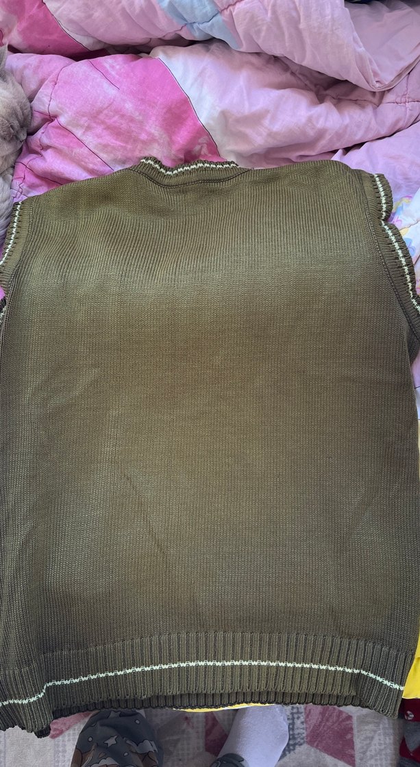 yesil renk yelek - Görsel 2