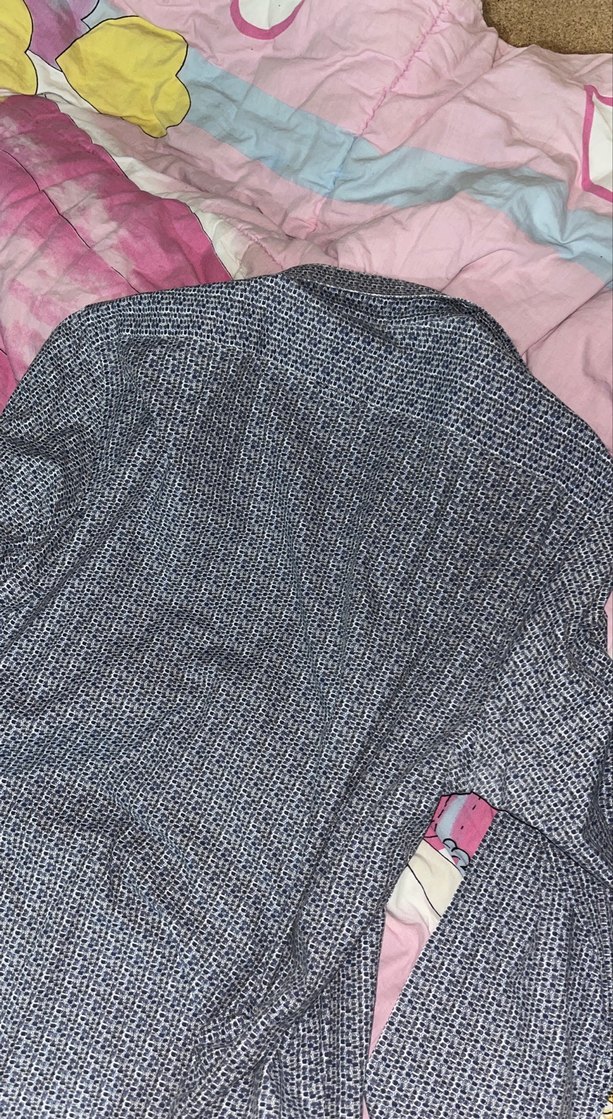 Gri Erkek Düğmeli Regular Fit Gömlek - Görsel 2