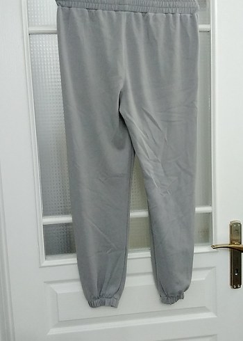 Gri Kadın Rahat Kesim Eşofman Altı - Görsel 2