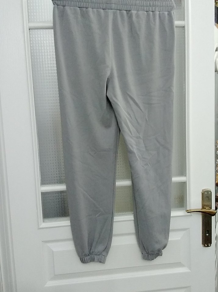 Gri Kadın Rahat Kesim Eşofman Altı - Görsel 2