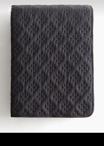 H&M Gri Kapitone Yatak Örtüsü Çift kişilik - Görsel 4