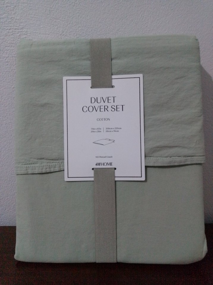 H&M Pamuklu Çift Kişilik Battal Boy Nevresim İnsta Nevadashopp1 - Görsel 5