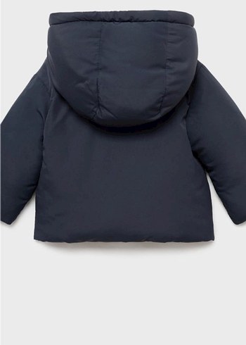 Mango Lacivert Kapüşonlu Erkek Çocuk Anorak - Görsel 3