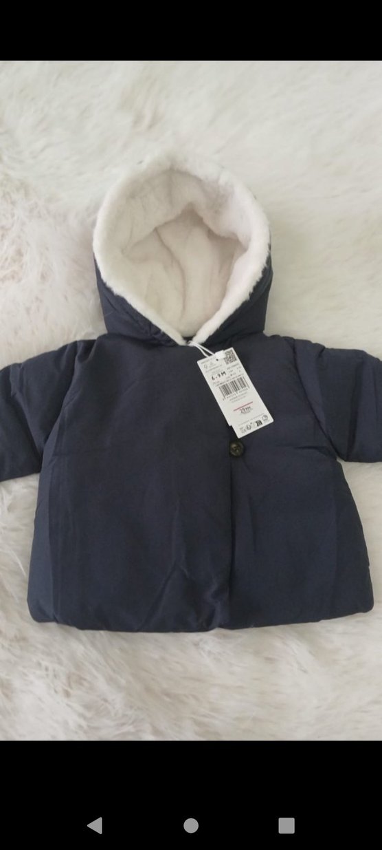 Mango Lacivert Kapüşonlu Erkek Çocuk Anorak - Görsel 4