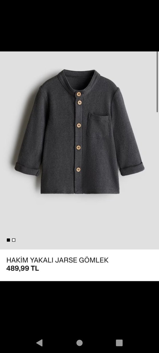 H&M Jarse gömlek 
insta Nevadashopp1 - Görsel 2