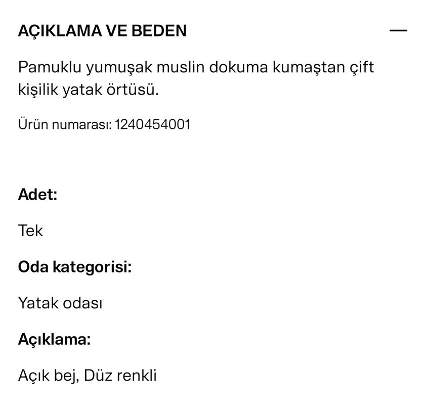H&M yatak örtüsü 260x260 cm Çift kişilik - Görsel 5