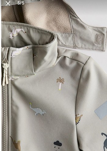 H&M Kapüşonlu Fermuarlı Erkek Çocuk Yağmurluk 6-8,8-10 yaş - Görsel 3