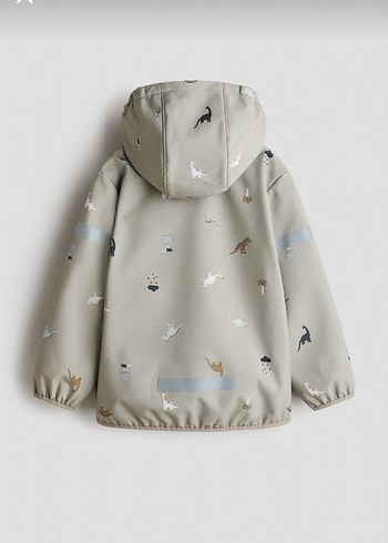 H&M Kapüşonlu Fermuarlı Erkek Çocuk Yağmurluk 6-8,8-10 yaş - Görsel 2