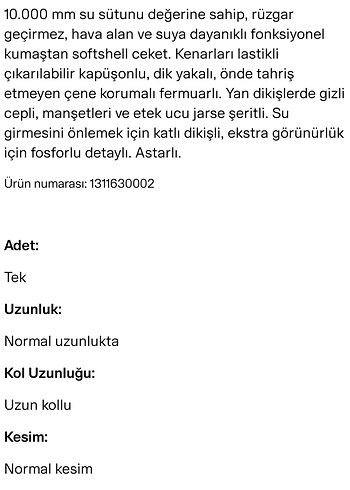 H&M Kapüşonlu Baskılı Erkek Çocuk Yağmurluk 9, 10 yaş - Görsel 6