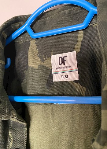 Erkek Haki Kamuflaj Düğmeli Gömlek - Görsel 4