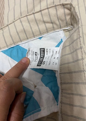 Bej Regular Fit Erkek Keten Pantolon - Görsel 3