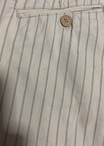 Bej Regular Fit Erkek Keten Pantolon - Görsel 5