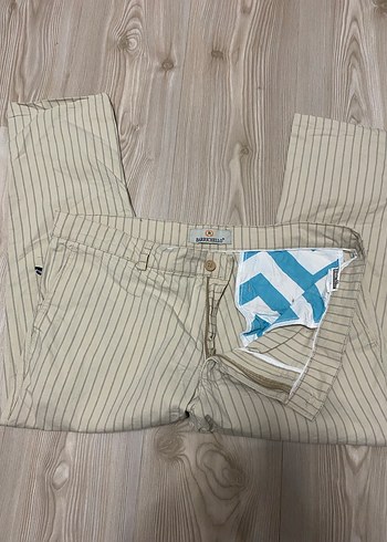 Bej Regular Fit Erkek Keten Pantolon - Görsel 4