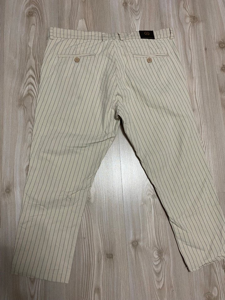 Bej Regular Fit Erkek Keten Pantolon - Görsel 2