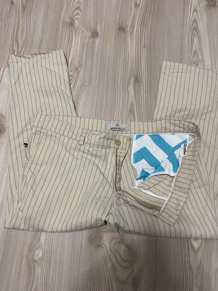 Bej Regular Fit Erkek Keten Pantolon - Görsel 4