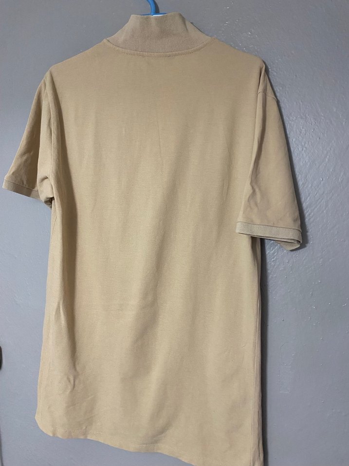 Bej Erkek Polo Tişört Kısa Kollu - Görsel 2