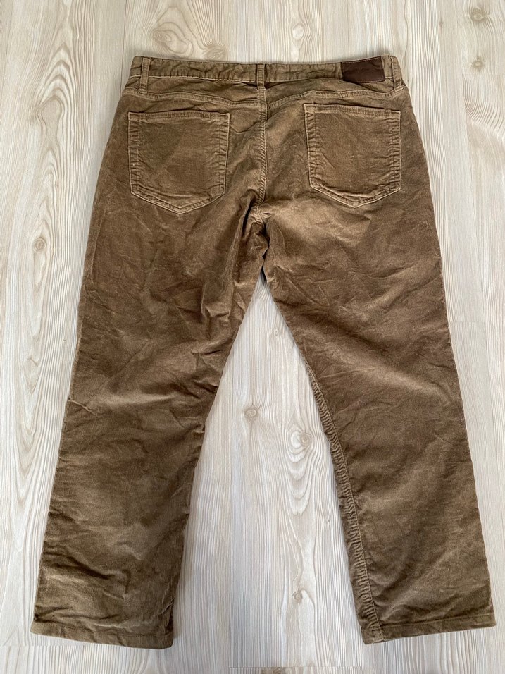 Bej Keten Erkek Pantolon - Görsel 2