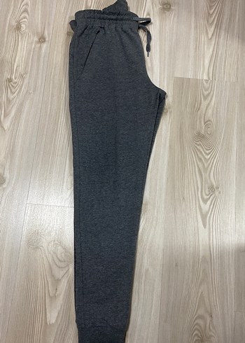 Gri Unisex Fermuarlı Eşofman Altı - Görsel 3