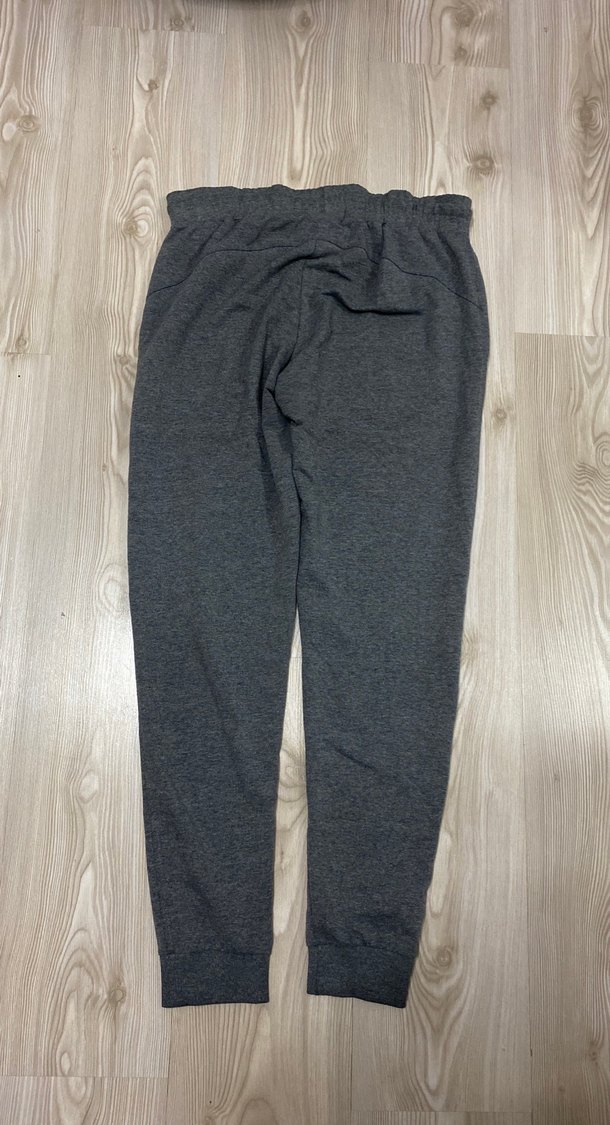 Gri Unisex Fermuarlı Eşofman Altı - Görsel 2