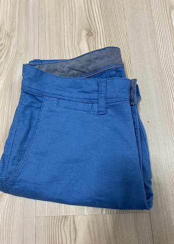 Erkek Mavi Regular Fit Denim Pantolon - Görsel 5