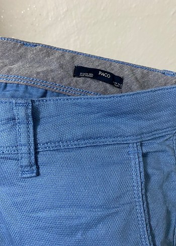 Erkek Mavi Regular Fit Denim Pantolon - Görsel 3