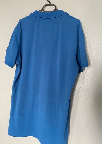 Erkek Mavi Kısa Kollu Polo Tişört - Görsel 2