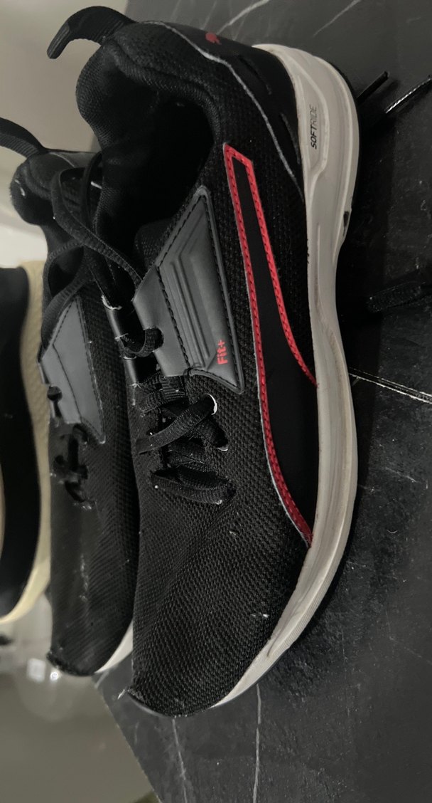 Siyah Bağcıklı Spor Sneaker - Görsel 2