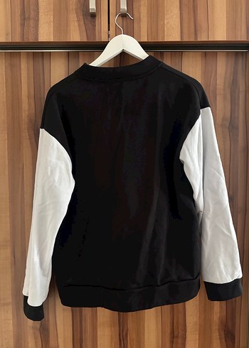 Düğmeli Siyah Uzun Kollu Kadın Kolej Ceket - Görsel 2