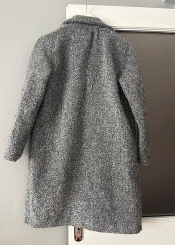 Gri  Kadın Kaban - Görsel 4