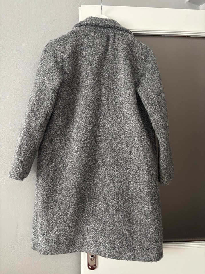 Gri  Kadın Kaban - Görsel 4