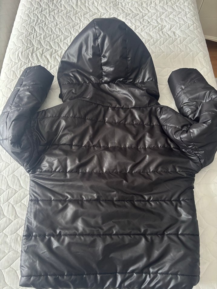 Siyah  Kadın Mont - Görsel 3