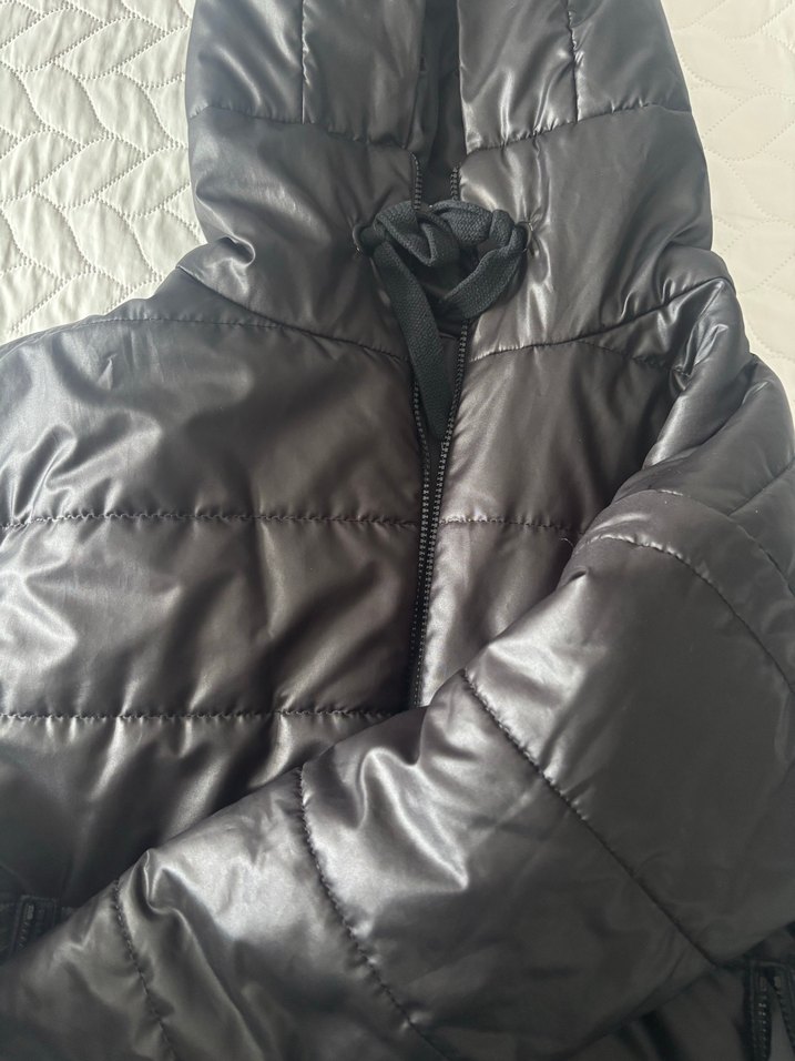 Siyah  Kadın Mont - Görsel 4