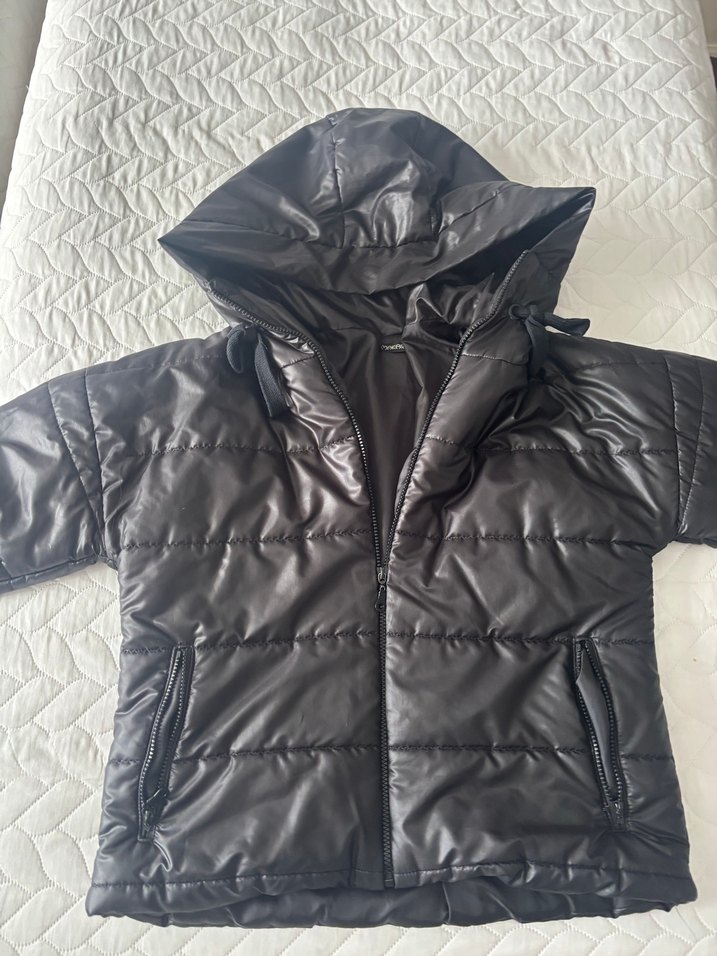 Siyah  Kadın Mont - Görsel 2