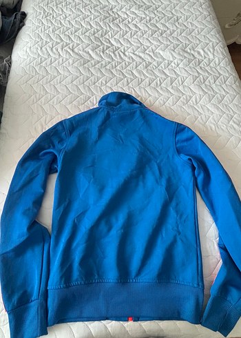 Hummel Mavi Renkli Fermuarlı Kadın Ceket - Görsel 2