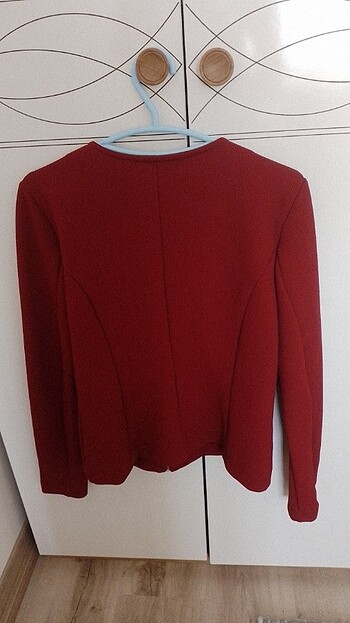 34 Beden bordo Renk Ceket 