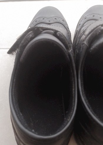 Erkek Çocuk Siyah Rugan Özel Ayakkabı - Görsel 6