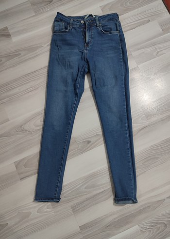 Mavi Dar Kesim Kadın Denim Pantolon - Görsel 2