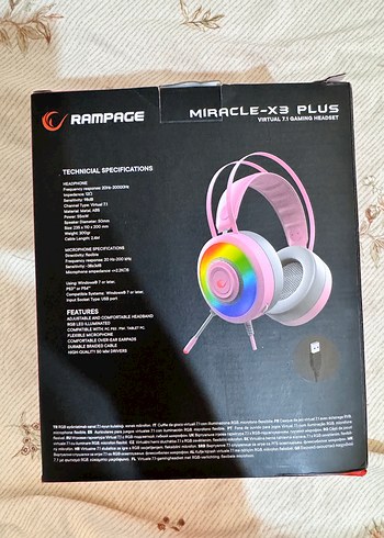 Rampage Gaming Kulaklık - Görsel 5