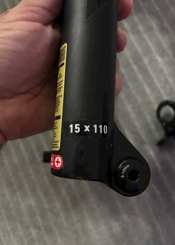 SR SUNTOUR 32mm 120 travel bisiklet maşası - Görsel 4