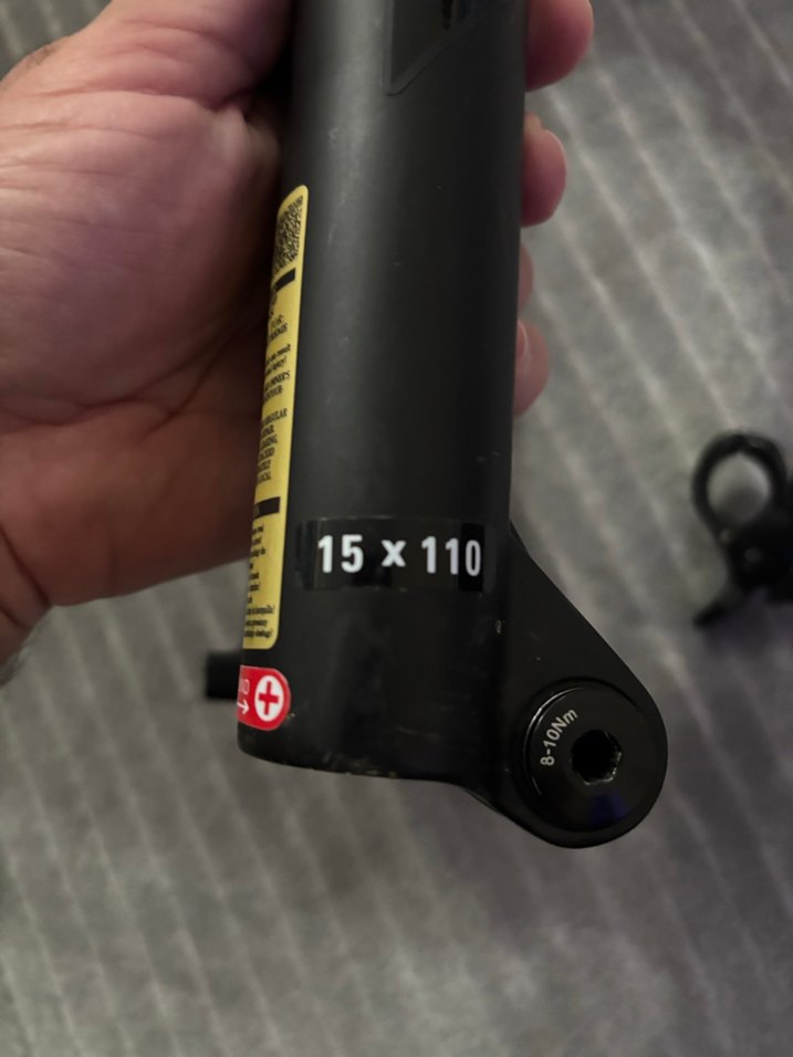 SR SUNTOUR 32mm 120 travel bisiklet maşası - Görsel 4