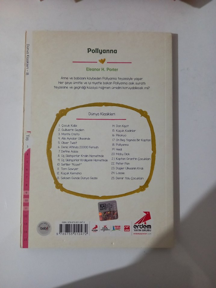 Pollyanna - Eleanor H. Porter Çocuk Kitabı - Görsel 2
