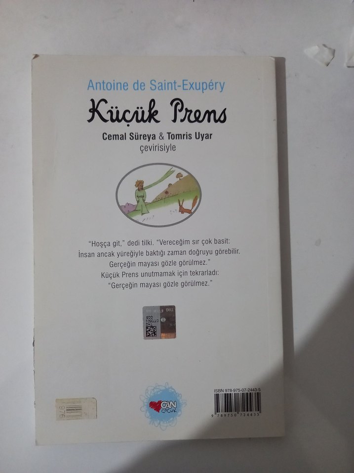Küçük Prens - Antoine de Saint-Exupéry - Görsel 2